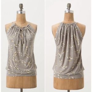 Anthropologie Vanessa Virginia Cocodrie Fish Tank halter high neck